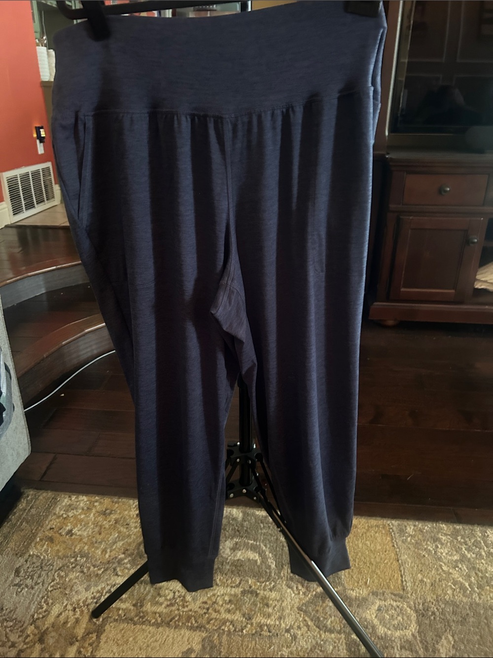 Livi Active Dark Navy High-Rise Jogger Pants